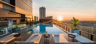 Crowne Plaza Adelaide - a free tram ride to the conference venue (Botanic Gardens stop)