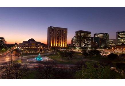 Hilton Adelaide - 1.6km to the Conference venue and only metres from the free trams at Victoria square.