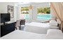 Lagoon View, Large Lagoon Access, Premium Guest Room - TWIN DOUBLE BEDS