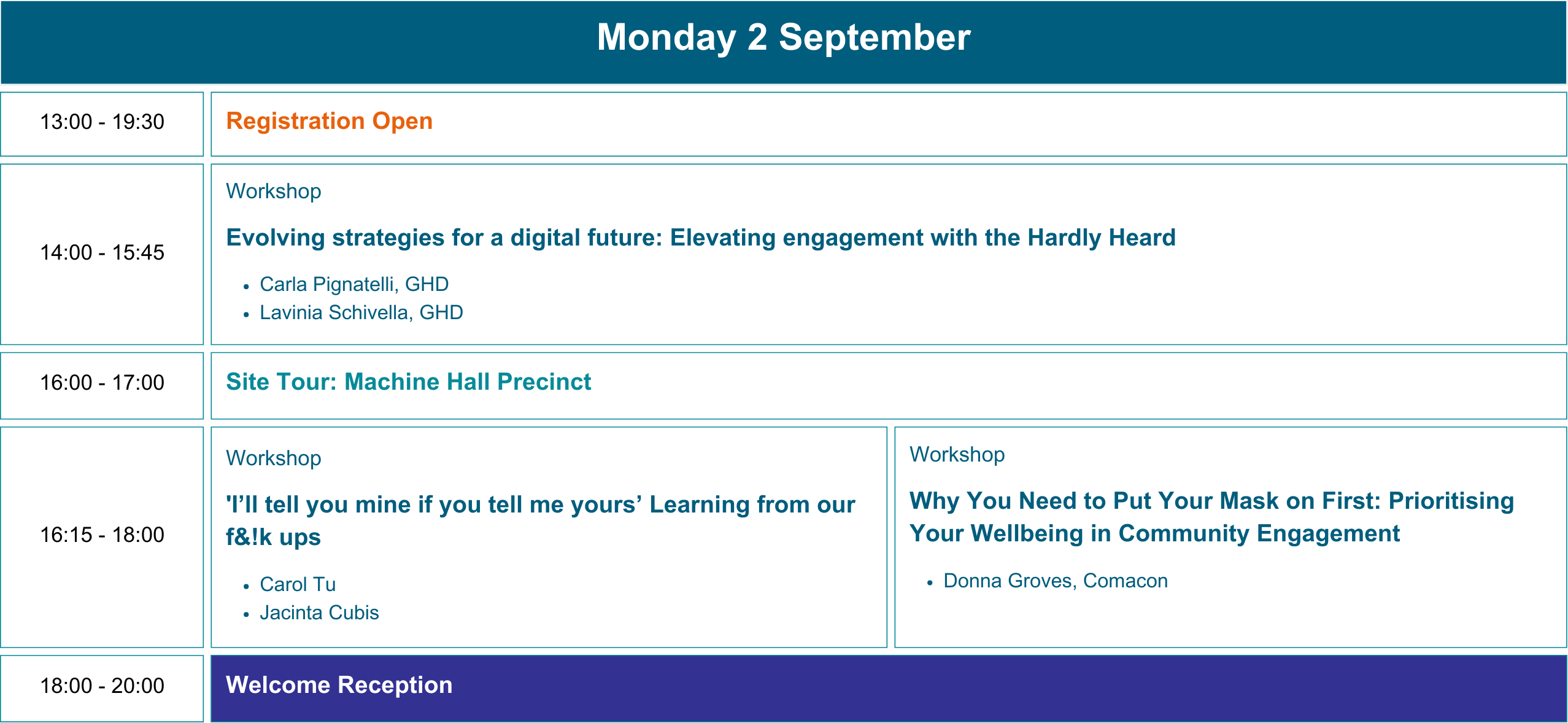 Full Programme