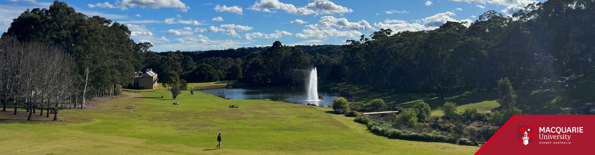 Macquarie University lake