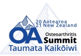 2021 Aotearoa New Zealand Kaikōiwi Osteoarthritis Basecamp logo