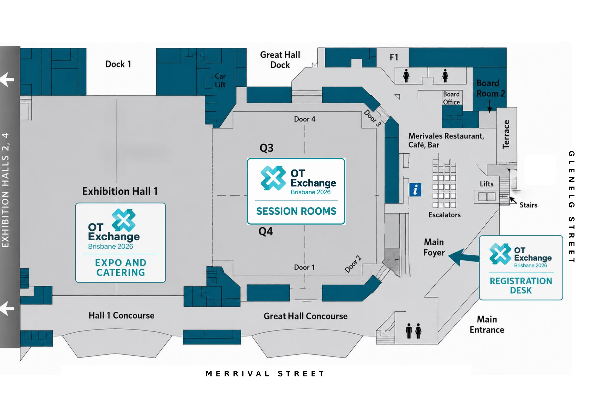 OTX 2026 Venue Arrival Map