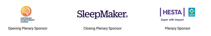 australian physiotherapy council, sleepmaker and hesta
