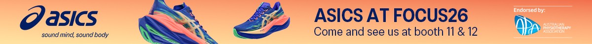 ASICS at FOCUS26 - Come and see us at booth 11 and 12