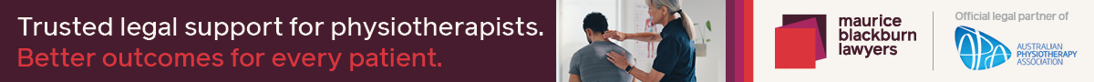 Maurice Blackburn lawyers - trusted legal support for physiotherapists