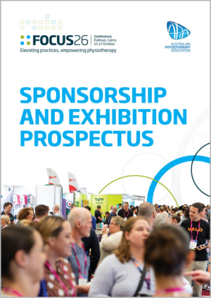 Sponsorship and exhibition prospectus cover