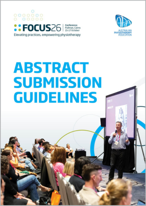 Abstract Submission Guidelines cover