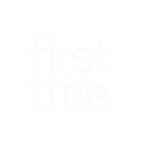 First Title logo