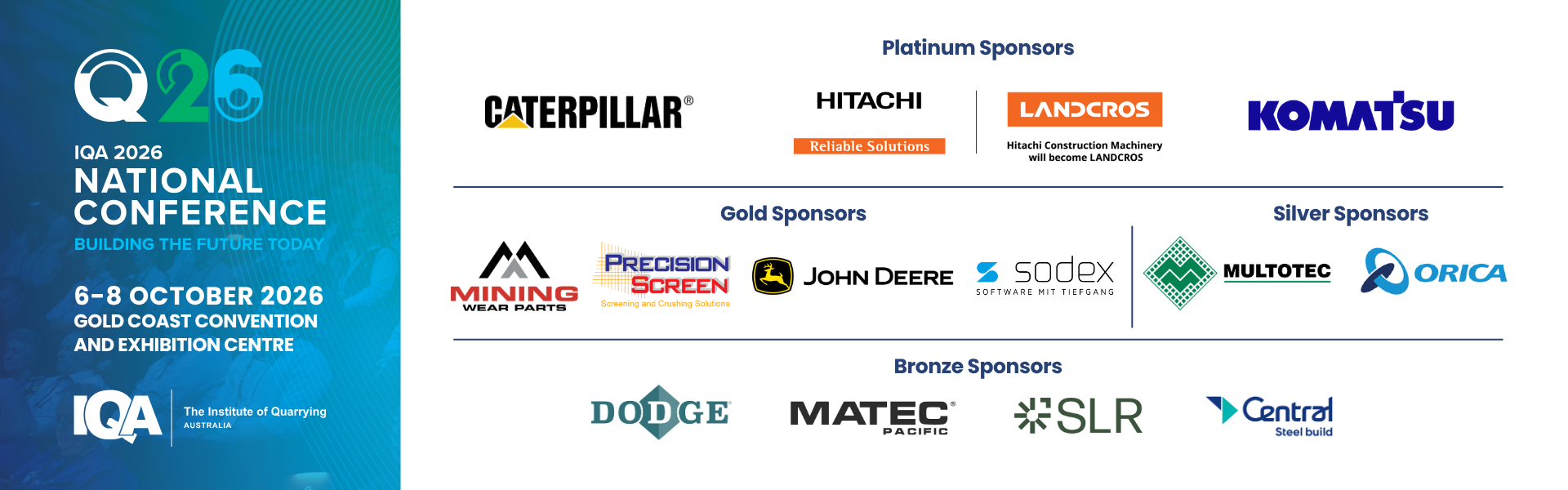 Thank you to our Sponsors
