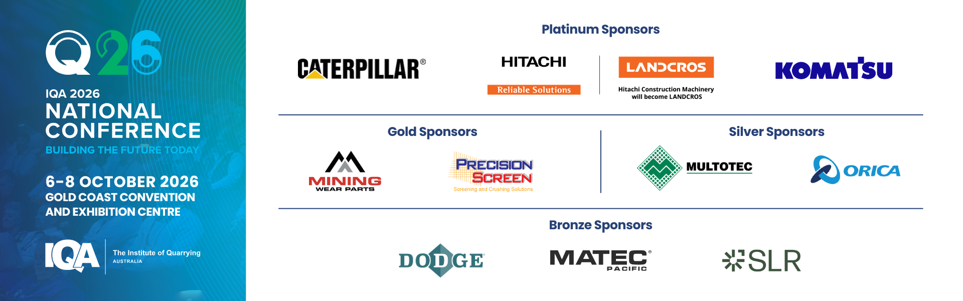 Thank you to our Sponsors