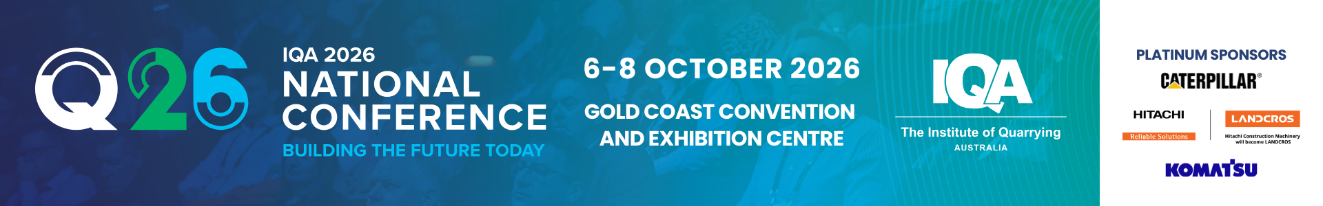 IQA 2026 National Conference, 6-8 October, Gold Coast Convention and Exhibition Centre.