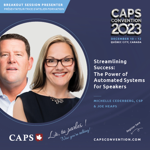 Michelle Cederberg, CSP & Joe Heaps