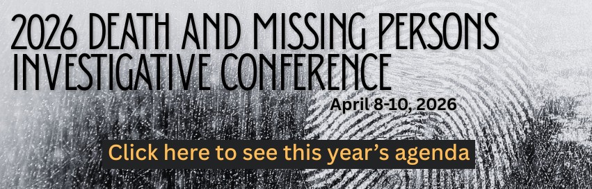 Death and Missing Persons Conference Agenda link