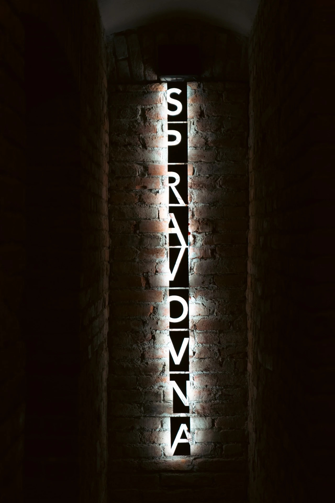 Spravovna nápis