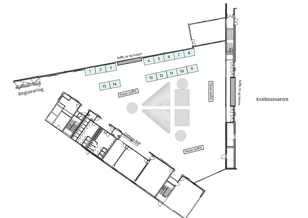 Utstillerkart - Nasjonal Blodbankkonferanse 2026