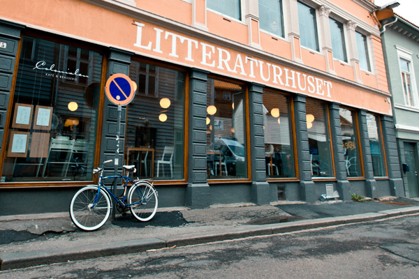 Folkem&oslash;te p&aring; Literaturhuset