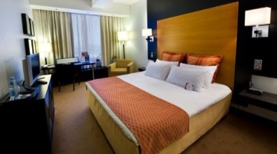 Double room in Crowne Plaza Helsinki