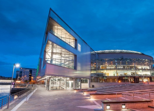 ICC Belfast Riverside Entrance