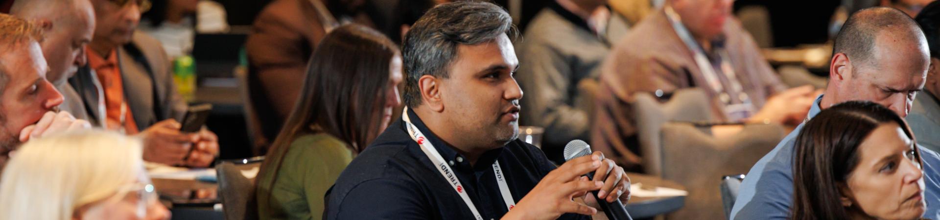 AI in Healthcare Forum - Healthcare professionals collaborating with technology