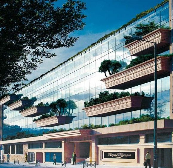 A building with trees on the sideAI-generated content may be incorrect.