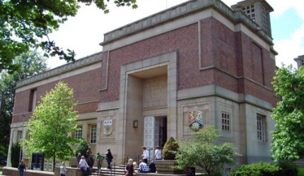 Photo of the Barber Institute of Fine Arts buidling