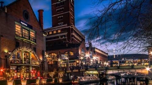 Photo of Brindley Place canals