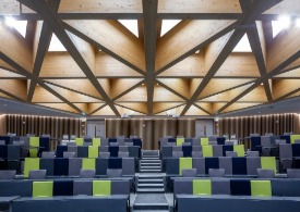 Image of the main lecture theatre in the teaching and learning centre