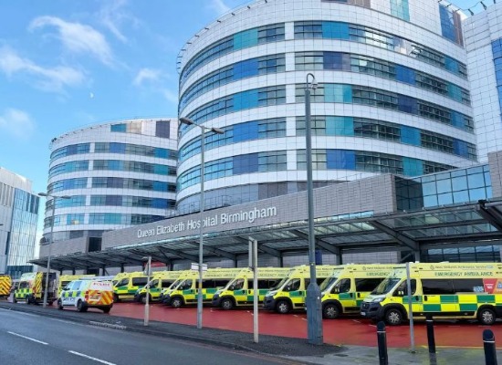 Photo of the Queen Elizabeth Hospital building