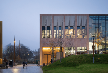 Image of the exterior of the Teaching and Learning Building