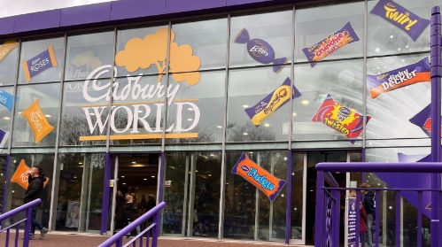 Photo of a Cadbury's World building