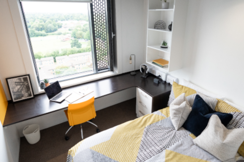 Photo of a standard Vale bed room