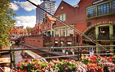 Brindleyplace Canal 