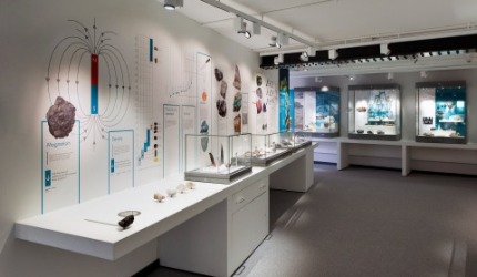 Photo of exhibit in Lapworth Museum
