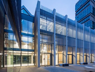Image of the exterior of the Alan Walters Building