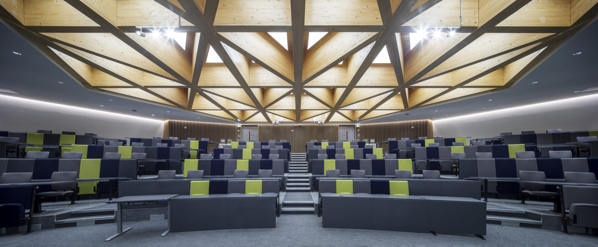 Image of the lecture theatre in the Teaching and Learning Centre