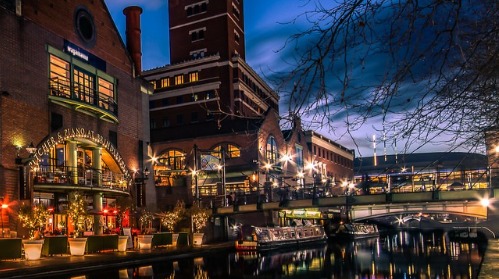 Photo of Brindley Place canals