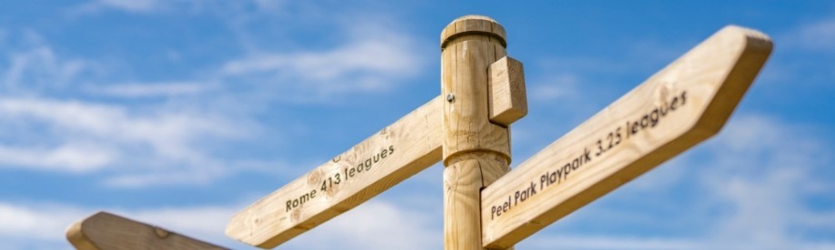 Wooden Signpost